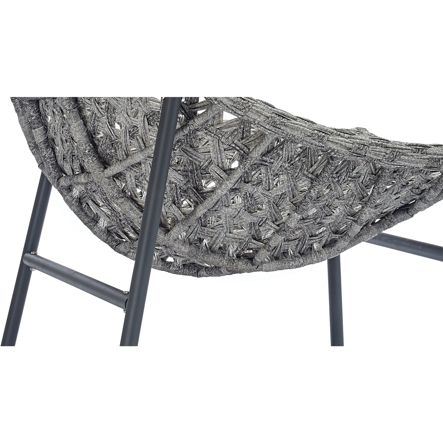4-piece Rattan Sofa Set-Grey